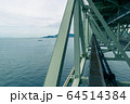 明石海峡大橋の管理道路 64514384