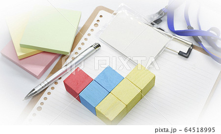 クリップボード　　ペン 64518995