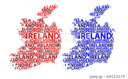 Map of Ireland - vector illustration 64523274