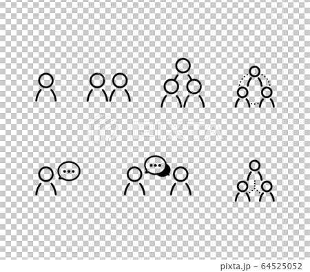 Set of communication icons / illustration / business Set of communication icons / illustration / business 64525052