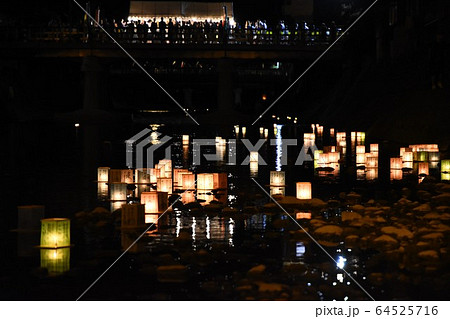 高山川施餓鬼灯ろう流し 高山川施餓鬼灯ろう流し 64525716