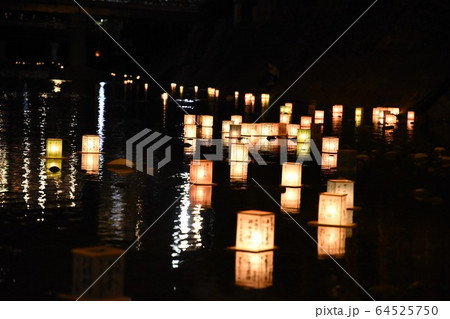 高山川施餓鬼灯ろう流し 高山川施餓鬼灯ろう流し 64525750