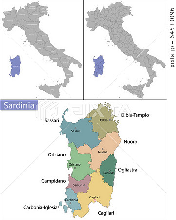 Sardinia is an island in the Mediterranean Sea Sardinia is an island in the Mediterranean Sea 64530096