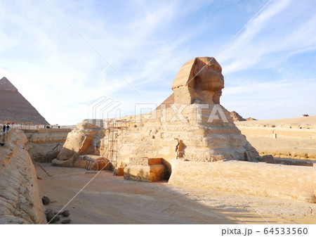 エジプトの古代遺跡・スフィンクス エジプトの古代遺跡・スフィンクス 64533560