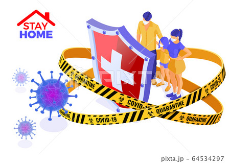 covid-19 coronavirus quarantine stay home 64534297