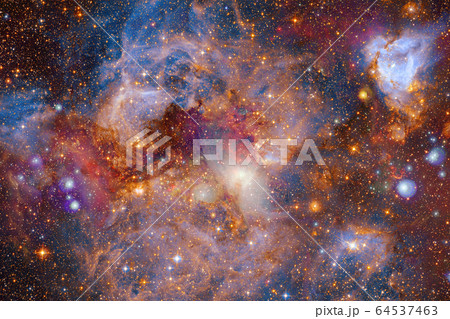 Galaxy in deep space. Elements furnished by NASA Galaxy in deep space. Elements furnished by NASA 64537463