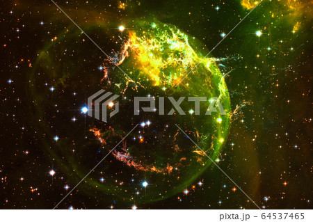 Beauty of endless cosmos. Elements of this image furnished by NASA 64537465