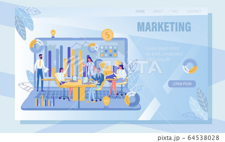 Marketing and Business Analysis Service Webpage 64538028