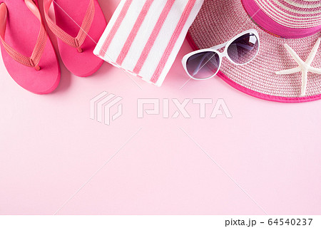 Beach accessories flip flop, sunglasses, starfish, Beach accessories flip flop, sunglasses, starfish, 64540237