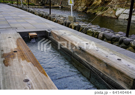 湯村温泉 足湯 湯村温泉 足湯 64540464