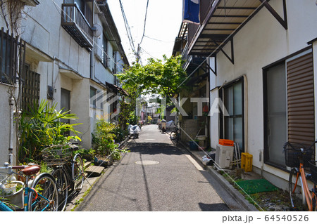 荒川区町屋四丁目地域の住宅密集地 荒川区町屋四丁目地域の住宅密集地 64540526