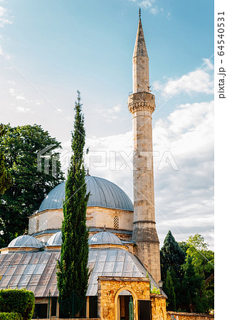 Karagoz Bey mosque in Mostar, Bosnia and Herzegovina Karagoz Bey mosque in Mostar, Bosnia and Herzegovina 64540531