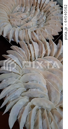 手づくり餃子（焼く前） 64540562