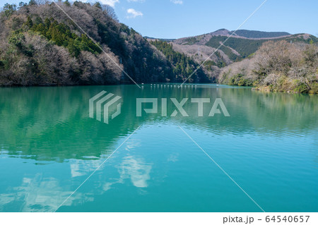 玉淀ダムからの景観　埼玉県寄居町　 64540657