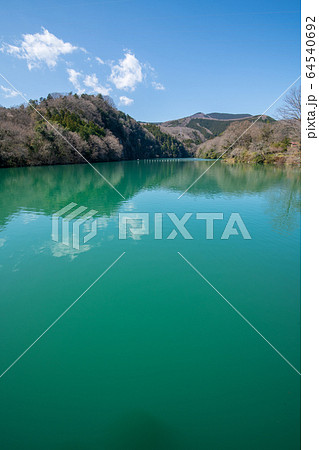 玉淀ダム　景色　埼玉県寄居町　 64540692