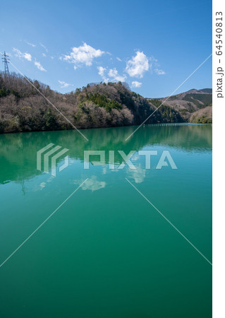 玉淀ダム 景色 埼玉県寄居町 玉淀ダム 景色 埼玉県寄居町 64540813