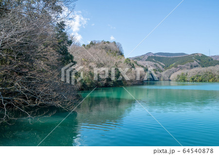 玉淀ダム　景色　埼玉県寄居町　 64540878