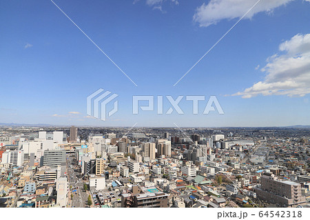 群馬イメージ(高崎街並み) 64542318