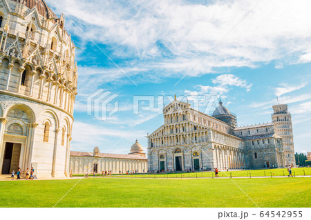 Pisa Cathedral and Piazza del Duomo in Italy 64542955