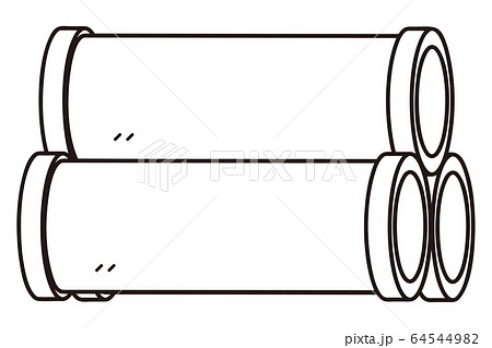 土管のイラスト素材