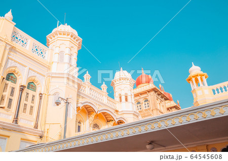 Mysore Palace historical architecture in Mysore, India 64545608