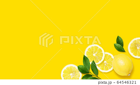 背景-レモン 背景-レモン 64546321