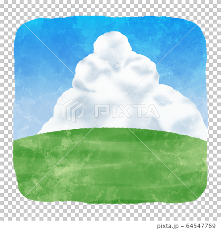 夏季Irudo雲形圖標 64547769