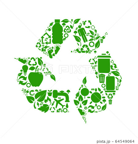 Vector recycle signs Vector recycle signs 64549064