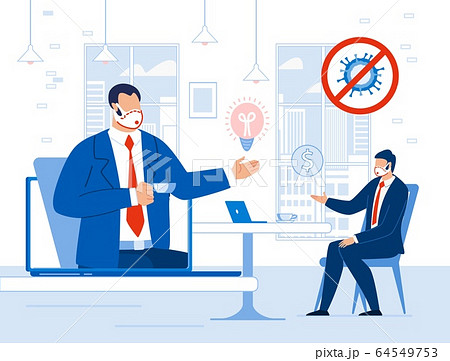 Online Business Negotiation Entrepreneur Investor Online Business Negotiation Entrepreneur Investor 64549753