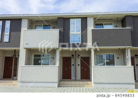 建物_アパート外観、集合住宅 建物_アパート外観、集合住宅 64549833