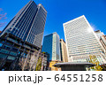 東京の高層ビル群 64551258