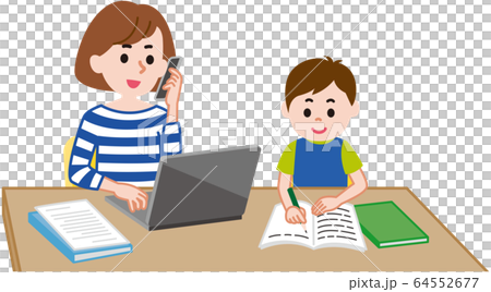 Home work, child-raising generation Home work, child-raising generation 64552677