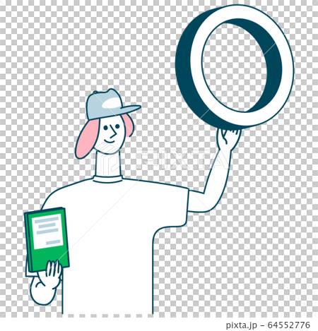 A young man who has a collection of problems 64552776