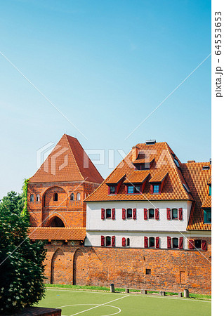 Old town castle fortress ruins in Torun, Poland Old town castle fortress ruins in Torun, Poland 64553653