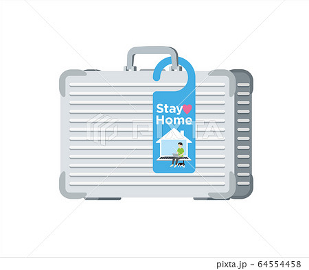 リモートワーク、テレワーク、在宅勤務、ビジネス、Stay Home、ステイホーム 64554458