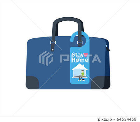 リモートワーク、テレワーク、在宅勤務、ビジネス、Stay Home、ステイホーム 64554459