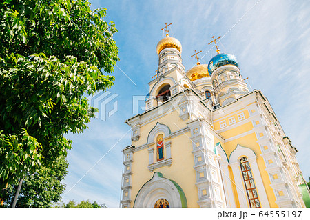 Pokrovsky cathedral in Vladivostok, Russia 64555197