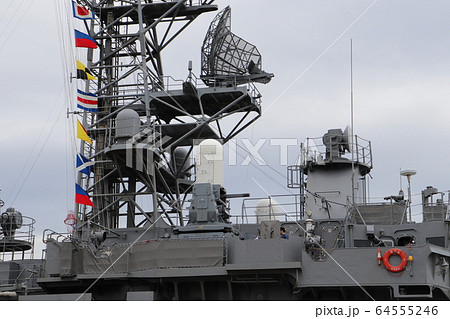 護衛艦のファランクス20mm機関砲CIWS 護衛艦のファランクス20mm機関砲CIWS 64555246