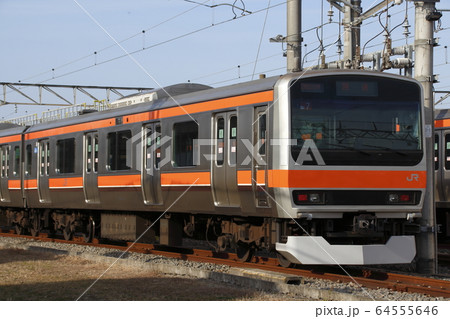 日中の東所沢電車区にて 64555646