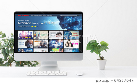動画配信サービス 64557047