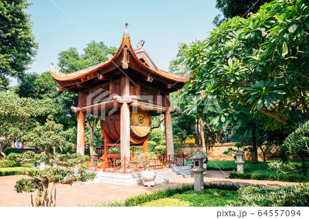 Temple of literature in Hanoi, Vietnam Temple of literature in Hanoi, Vietnam 64557094