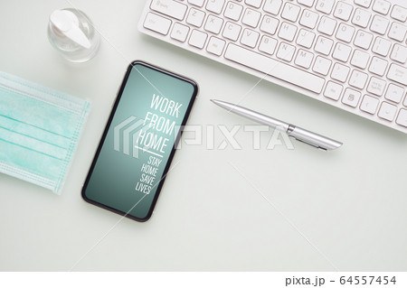 Work from home for quarantine times in Coronavirus 64557454