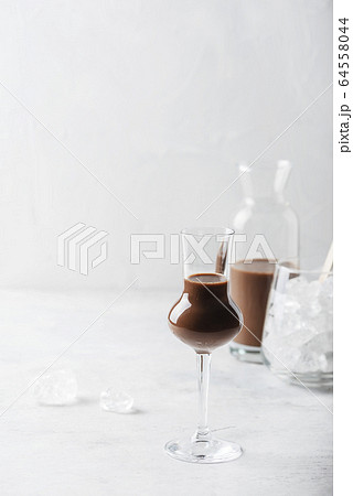 Sweet chocolate liqueur Sweet chocolate liqueur 64558044