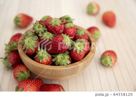 Strawberry, Bowl, Food, Fruit. Strawberry, Bowl, Food, Fruit. 64558120