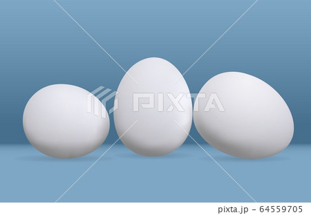 White chicken eggs 64559705
