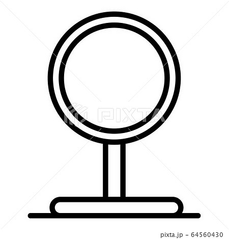 Dog jump circle icon, outline style Dog jump circle icon, outline style 64560430