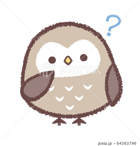 Owl Hatena Stock Illustration