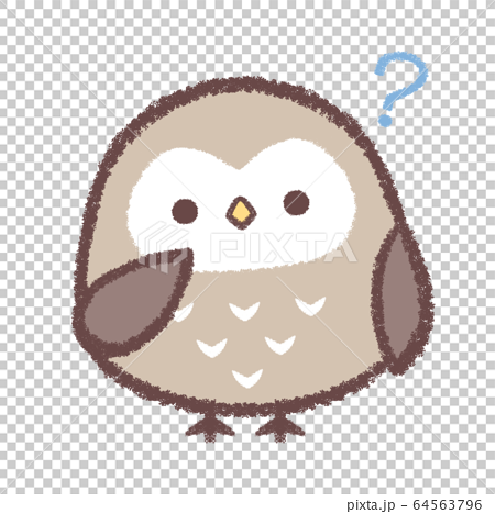 Owl Hatena Stock Illustration