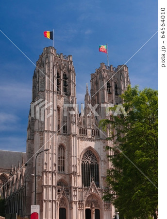Exterior view to St Michael and St Gudula Exterior view to St Michael and St Gudula 64564010