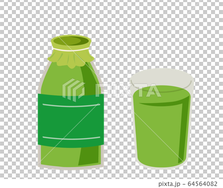 野菜ジュース　ベクター　イラスト　 64564082